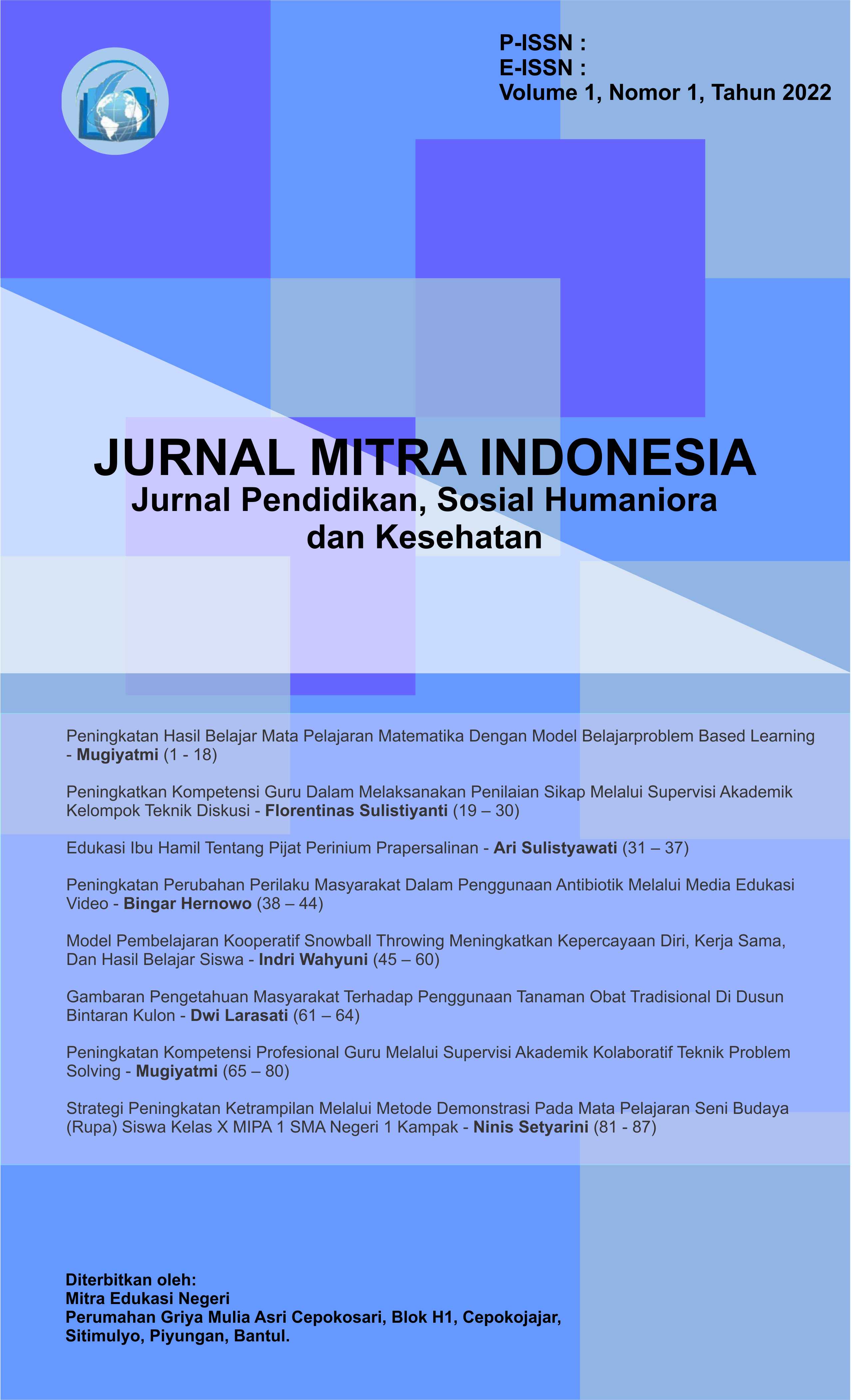					Lihat Vol 5 No 2 (2026): Jurnal Mitra Indonesia
				